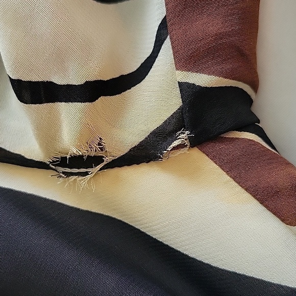 Trina Turk Bonita Silk Print Dress Brown Size 0 MSRP$328 - Picture 16 of 16